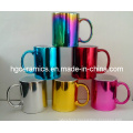 Electroplating Ceramic Mug, Metallic Mug